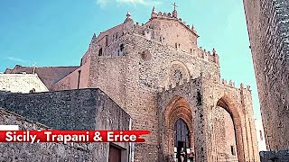 Sicily Trapani amp Erice 4k [upl. by Norvil]