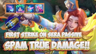 SPAM TRUE DAMAGE  Garden Party Seraphine support gameplay  wild rift buildrunes [upl. by Yuille210]