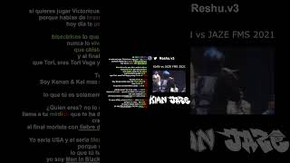 Jaze vs Kian 2021 P2  Rimas x Métrica x Skills shorts [upl. by Rice]