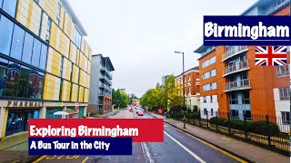 Bus Ride from Ernest Street to Winson Green in Birmingham England  4K [upl. by Kenyon]