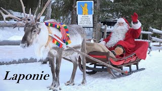 Père Noël amp les rennes 🦌🎅 Départ de la Laponie pour la nuit de Noël message du Papa Noël à Rovaniemi [upl. by Neeroc550]