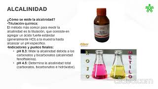 Alcalinidad y proceso de muestreo MV [upl. by Ttehr]