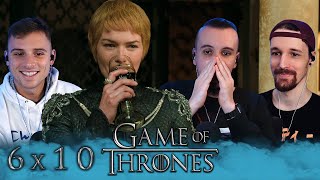 Game Of Thrones 6x10 Reaction quotThe Winds of Winterquot [upl. by Adnohser]