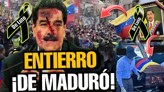 Fin De Maduró Se Murió El Diablo el pueblo prepara el Entierro De Maduro [upl. by Berner]