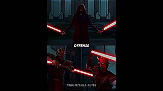 Darth Sidious VS Darth Maul and Savage Opress [upl. by Eyllib551]