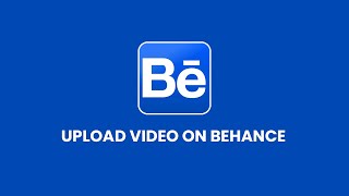 How to upload video on behance  How to Embed video on behance [upl. by Terese]