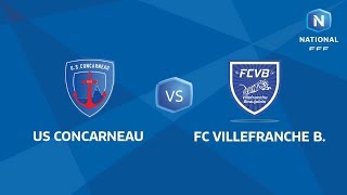 J8  US Concarneau  FCVB I National FFF 20182019 [upl. by Broder]