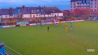 Whitby Town 1 Workington 1  Pitching In NPL Highlights [upl. by Lleroj594]