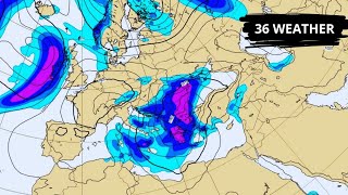 ΚΑΙΡΟΣ  23 Νοεμβρίου 2024  Μοντέλο ECMWF  Υετός  βροχές καταιγίδες  Στην Ευρώπη [upl. by Aroved810]