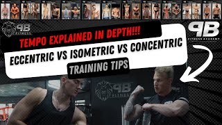 What is Tempo Eccentric Isometric amp Concentric Contraction Explained [upl. by Godart158]