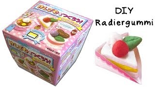 DIY Radiergummi selber machen Kuchen  Anielas Fimo [upl. by Redman]