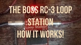 Boss RC 3 Loop Station Demo [upl. by Htrow]