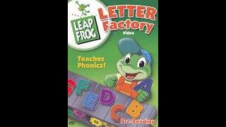 LeapFrog Letter Factory 2003 DVD Menu Walkthrough [upl. by Delanos]