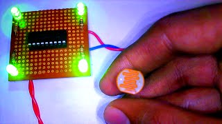 Easy LDR Circuit Designed using ULN2803 [upl. by Bill]