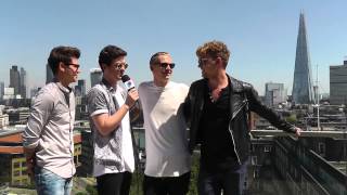 Rixton’s Jake Roche “Lewi tried to steal my girlfriend” Interview  Official Charts [upl. by Fabrianna913]