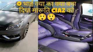 maruti ciaz modified  Vmautopremium [upl. by Annayak]