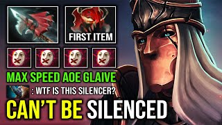 NEW 736 SILENCER REWORK First Item Mask of Madness 100 Overpower Cant Be Silenced Dota 2 [upl. by Nerok488]