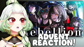 I LOVE THIS GROUP  VTuber React  Hololive Advent  Rebellion [upl. by Imhskal]