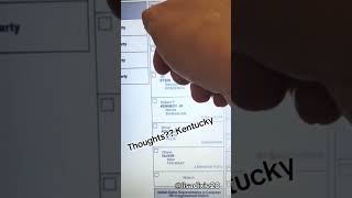 Please share kentucky election [upl. by Bocaj]