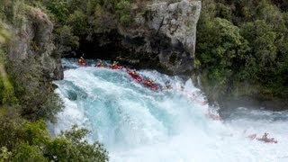 Ben Brown Kayaks Huka Falls 2013 [upl. by Greenebaum633]