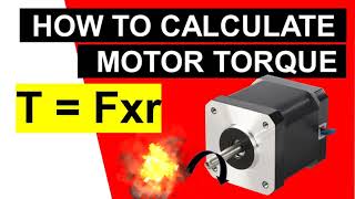 How to Calculate Motor Torque [upl. by Anilorac703]