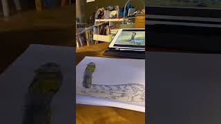 kid’s 3d drawing king cobra 7yrs old [upl. by Kristie]