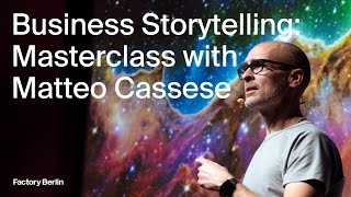 Business Storytelling Masterclass with Matteo Cassese [upl. by Ylebmik]