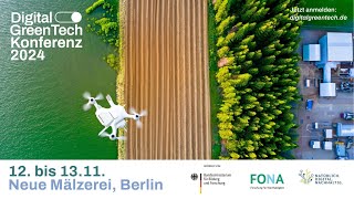 Digital GreenTech Konferenz 2024  Livestream Tag 2 [upl. by Dael]