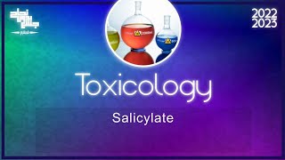 L10 salicylates toxicology [upl. by Ycnahc]