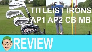 Titleist 716 Irons AP1 AP2 CB MB [upl. by Atterol]