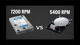 5400rpm vs 7200rpm Hard Drive [upl. by Lyons]