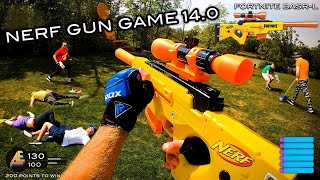 NERF GUN GAME 140  Nerf First Person Shooter [upl. by Stevy592]