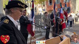 Céret commémore l’armistice du 11 novembre 1918 c’est pas le moment d’oublier 😉 [upl. by Ogilvy67]