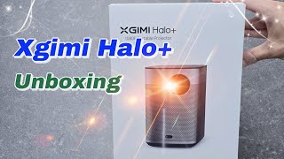 Xgimi Halo projector  Quick unboxing [upl. by Dijam229]