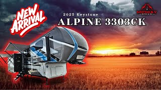 NEW ARRIVAL  2025 Keystone RV ALPINE 3303CK  Midway Auto amp RV [upl. by Eenrahc]