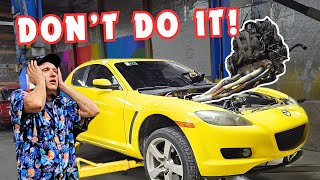 NA Hybrid Bridgeport RX8 IS NOT WORTH IT  Starting OVER [upl. by Rosabelle]