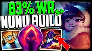 AP NUNU 83 WR BUILD  How to Play AP Nunu amp CARRY A LOSING TEAM [upl. by Htebharas]