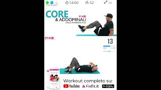 Core Stability e Addome Allenamento Completo Per Tonificare Gli Addominali anteprima [upl. by Anerys]