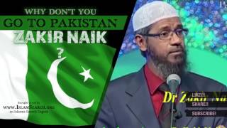 Why dont you go to Pakistan or Afghanistan ┇ Zakir Naik best answer ┇ IslamSearchorg [upl. by Oiziruam681]