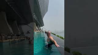 Aura sky pool dubai dubaiclub funny dubaidiaries love swimming travel fun vlog [upl. by Ahcorb886]