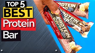 ✅ TOP 5 Best Protein Bar  2023 Buyers Guide [upl. by Amorette378]