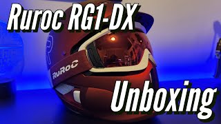 Ruroc RG1DX Helmet Unboxing  Magma XLXXL  Black Friday Deal 99 [upl. by Enitram]