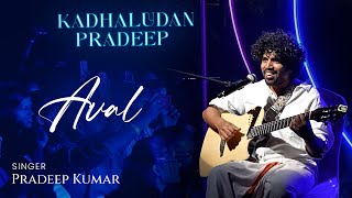 Aval  Pradeep Kumar Solo Live in Chennai  VR Skydeck  Manithan  Santhosh Narayanan [upl. by Akenot]