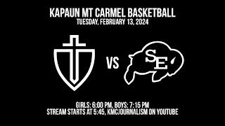 Kapaun Basketball v Wichita Southeast 2132024 [upl. by Macy]