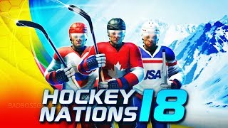 Hockey Nations 18 Android  iOS Gameplay Full HD [upl. by Eecal]