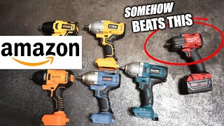 The Most Powerful Amazon Impact Wrenches vs Milwaukee Not Bad [upl. by Eneleh]