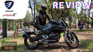 ITALIKA 250z ¿es buena moto Review l NovatexBiker [upl. by Sapienza]