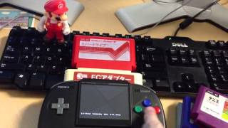 Everdrive N8 with Gamejoy Famicom FOAC  NOAC Adapter and R [upl. by Ahcatan]