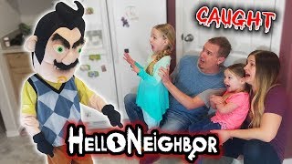 Hello Neighbor in Real Life Broke into a Strangers House amp Get Caught Part 1 [upl. by Spearman697]