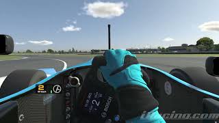 iRacing Onboard Lap Dallara F3 at Indianapolis 24S1 MOZA Racing Series [upl. by Bleier124]